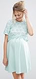 エイソス(ASOS) かぎ針編みマタニティーワンピース Sサイズ ミント [並行輸入品]