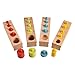 BOHS Colorful Home-Sized Montessori Wooden Knob Cylinder Early Home School Toy 4pcs/Set