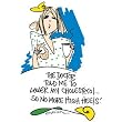 No More High Heels - White Nightshirt in a Bag No More High Heels - White Nightshirt in a Bag