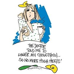 No More High Heels - White Nightshirt in a Bag