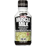 CytoSport Muscle Milk Ready-to-Drink Shake, Cookies 'N Cream, 17 Fluid Ounce (Pack of 12)
