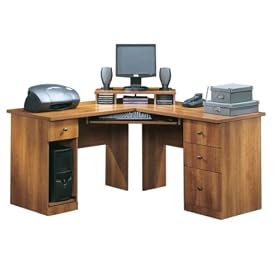 Arena Corner Computer Desk Workcenter by Sauder