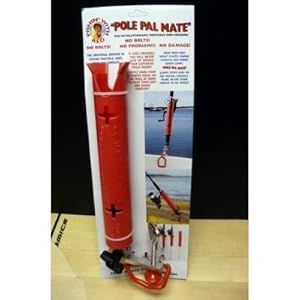 Pole Pal Mate Fishing Rod Holder for Piers and Boats.