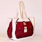 Thursday Friday（サーズデイ　フライデイ） Braids Together Bag ミュウミュウ風プリントトートバック RED
