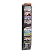 Safco Model 10-Pocket Magazine Rack, Black Onyx (5579)