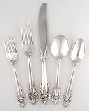 Wallace Grande Baroque (Sterling,1941) 5 Piece Place Size Setting