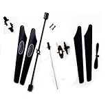 Syma S031 Full Set Replacement Parts, Main Blades, Tail Blade, Balance Bar, Inner Shaft,connect Buckle,upper and Lower Bla...