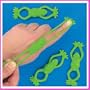 12 Stretchable Flying Frogs (3 1/2")
