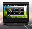 Innovatek IN-W7GPS In-Dash 7" Digital Flip out Touch Screen Single Din WiFi 3G CAR Radio GPS Multimedia Player with Bluetooth, frontal USB, SD and 3.5mm AUX inputs. Comes with 8GB Micro SD and USB internet adapter.
