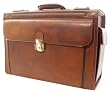 Mancini Brown Italian Leather Catalogue Case