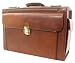 Mancini Brown Italian Leather Catalogue Case