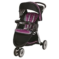 graco stroller purple