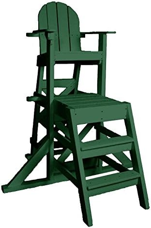 Tailwind Furniture Recycled Plastic MLG525 Medium Lifeguard Chair with Front Ladder