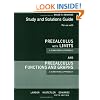 Precalculus With Limits A Graphing Approach Study And Solutions Guide 5th Edition