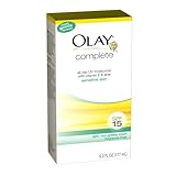 Olay Complete All Day Moisturizer With Sunscreen Broad Spectrum Spf15 - Sensitive 6.0 Fl Oz (Pack of 2)