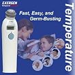 Exergen Temporal Artery Thermometer with Silver Ion Antimicrobial Head