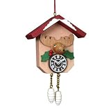 Christian Ulbricht Elk on Clock Ornament