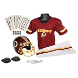 Washington Redskins Youth NFL Deluxe Helmet and Uniform Set (Medium)