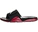 Jordan Nike Men's Hydro 4 Black/White/Gym Red Sandal 9 Men US