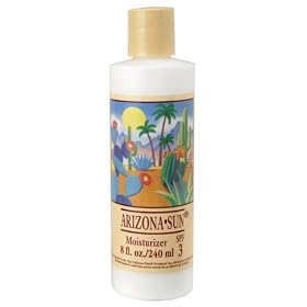 Arizona Sun Moisturizer SPF 3 - 8 oz -Natural Aloe Vera and Plants and Cacti from the Desert Provide Soothing Moisture for Dry Skin - Oil Free - Face and Body Lotion - Cream