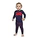 Boys Pajamas Fire Engine 2 Piece 100% Super Soft Cotton (12m-7y),3 Years,Navy/Red