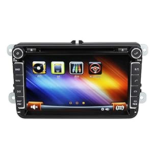Buying guide of Rupse For VW Series of Passat Golf Scriocco Touran Jetta EOS Seat Octavia Fabia Indash DVD GPS Navigation With 8 inches touch screen PIP tooth Phonebook Auto radio