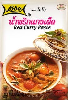 RED Curry Paste Weight50 G.product From Thailand (Pack 3)