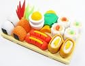 11 Piece Sushi Lunch Japanese Erasers with Serving Tray IWAKO