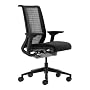 Steelcase 3D Knit Think, From Official Store, Black Fabric
