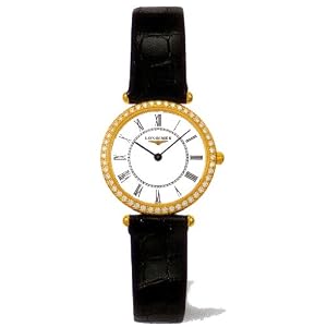 Longines Watches- Longines La Grand Classic in 18K Solid Gold and Diamond Bezel Ladies Watch by Longines