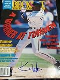 Signed Lofton, Kenny (Atlanta Braves) Beckett Magazine 7/1997