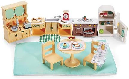 Kitchen Set Calico Critters Accessories (Colors/Styles Vary)