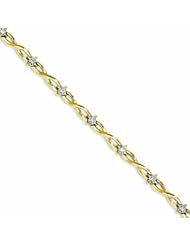 0.3 Carat 14K Gold Diamond Bracelet