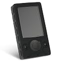 Eforcity Premium Heavy Duty Durable Protection Silicone Skin Case for Microsoft Zune 30GB mp3 player, Solid JET Black with Access to ALL Buttons