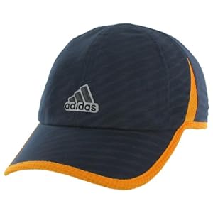 adidas Men's Adizero II Cap, Night Grey/Solar Gold/Light Onix, One Size