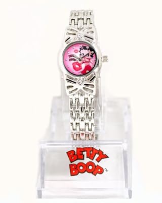Betty Boop Round Face Bow Watch