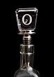 Monogram Glass Wine Stopper - O Monogram Glass Wine Stopper - O