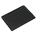 DEEZOMO Handmade Genuine Leather Unisex Slim Super Thin Card Holder With ID Card Window