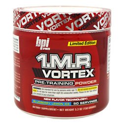 BPI Sports Vortex Supplement, Blueberry Lemon Ice, 5.3 Ounce