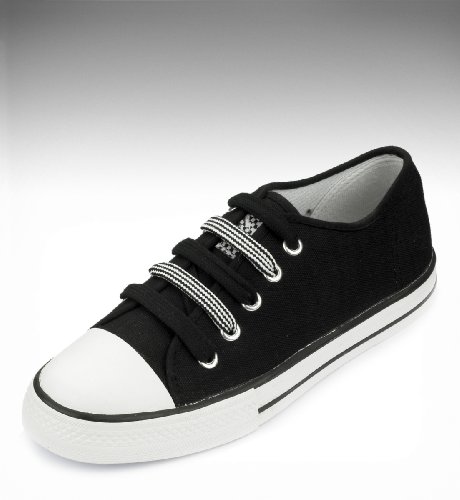 Older Boys Canvas Trainers