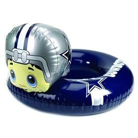 Click here to buy Dallas Cowboys Inflatable Mascot Inner Tube.