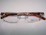 Tag Heuer - TAG Heuer TH8101 Col.003 Yellow Tortoise Rimless Frame 50mm Eyeglasses