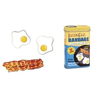 Bacon and Eggs Bandage Assortment (Quantity=2 Tins)