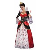 41wmS44KXBL. SL160  Alice In Wonderland Queen Of Hearts Costume Adult Standard