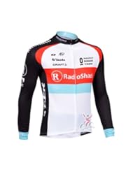 Sports: Cgecko Mens Attack Jersey Outdoor Bile Cycling Long Sleeve Jersey Radioshack - Cgecko