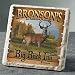 Gifts - Personalized Big Game Tumbled Marble Coasters - Set of 4