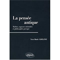 La pens�e antique