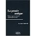 La pens�e antique