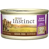 Instinct Grain-Free Rabbit Canned Cat Food by Nature's Variety (Case of 24)