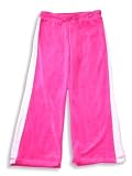 Kyds - Girls Velour Sweatpants, Fuschia, Lavendar